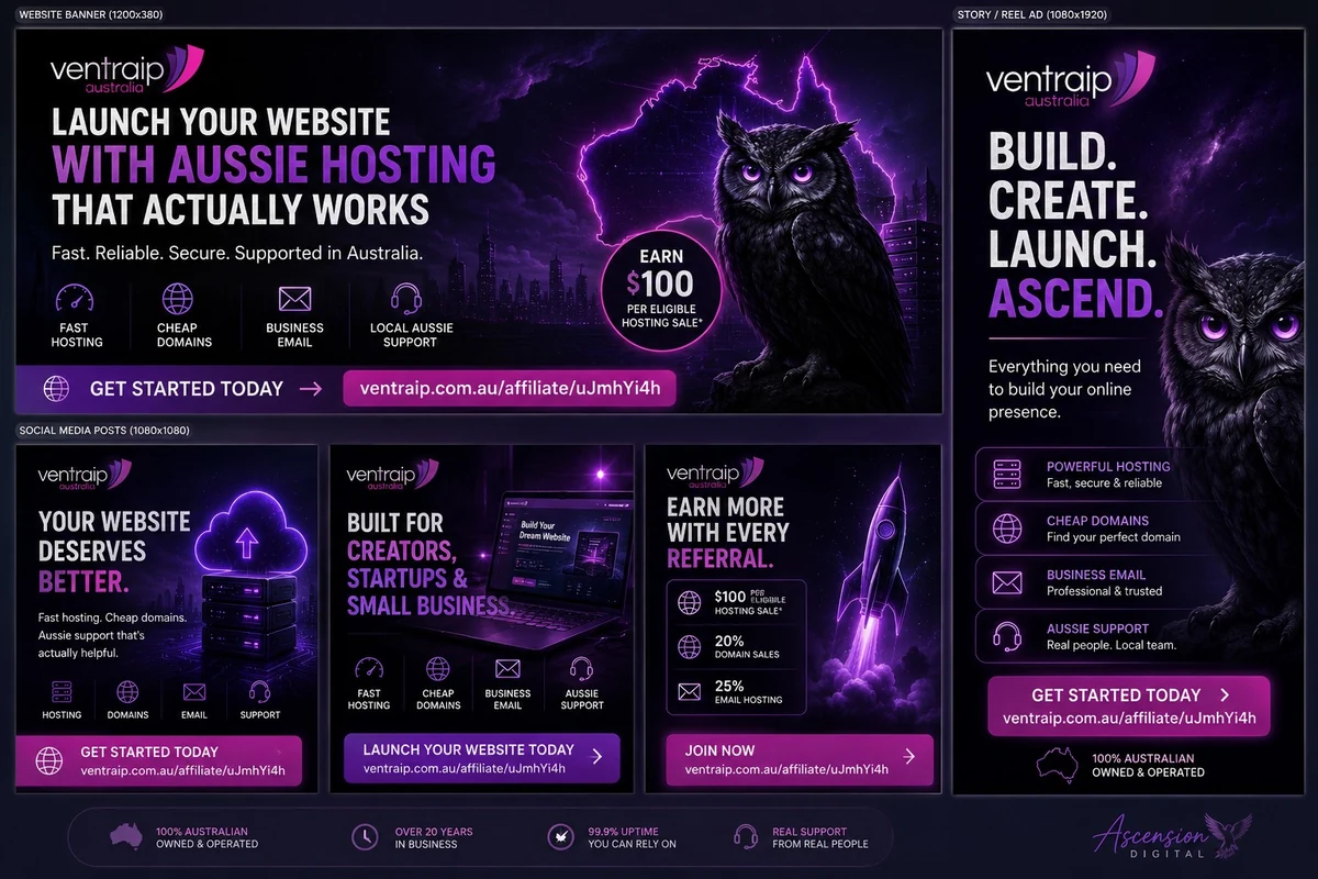 VentraIP Australia — Aussie web hosting